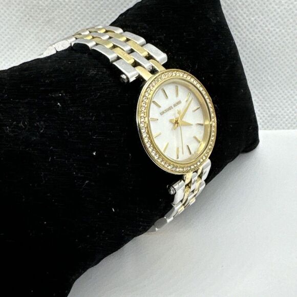 Michael Kors Mini Darci MK3323 Women\'s Two Tone Analog Dial Quartz Watch JNA291 main image 10